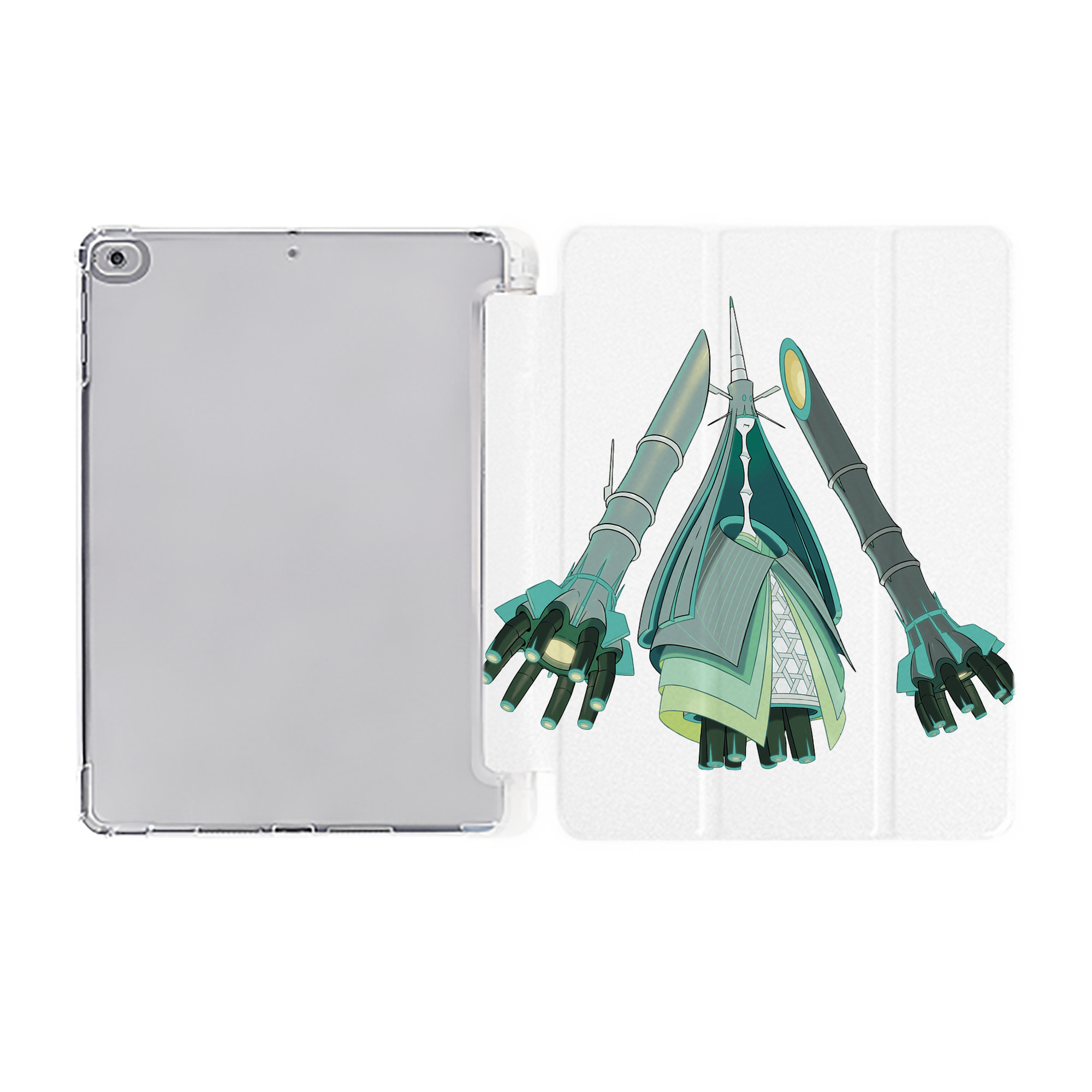 （画像用） ポケットモンスター Pokémon IPad ケース ペン収納付き 三つ折りスタンド PUレザー×シリコン 対応機種9.5/10.5/10.9インチ